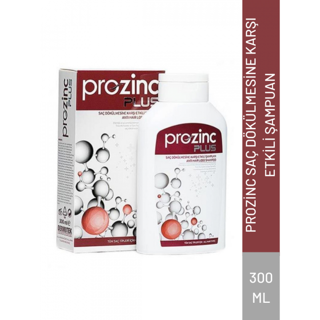 ProZinc Plus Saç Dökülmesine Karşı Etkili 300 ml Şampuan - Kozmopol